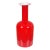 Red Glass Vase from Otto Brauer Holmegaard For Sale - Image 3 of 3