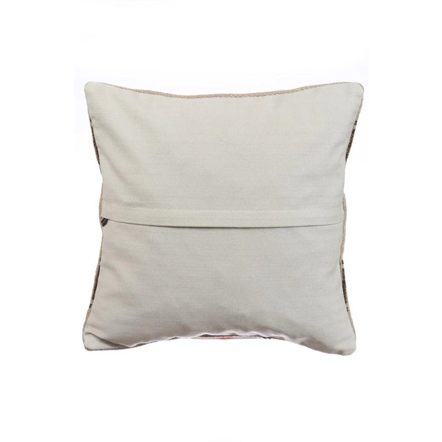 Mid-Century Modern Turkish Modern Kilim Pillow Cover For Sale - Image 3 of 4