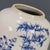 Ceramic Chinese Blue & White Porcelain Covered Jar With Bamboo & Floral Motif For Sale - Image 7 of 9