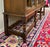 Wood Antique English Jacobean Bookcase Bookshelf Cabinet Triple Glass Door Oak C1930s For Sale - Image 7 of 18