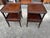 Traditional Mid 20th Century Pair of Potthast Brothers Style Mid-Century American Federal Mahogany Side Tables For Sale - Image 3 of 12