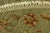 Traditional High Quality Hand Knotted Round 7.5 X 7.5 Area Rug For Sale - Image 3 of 4