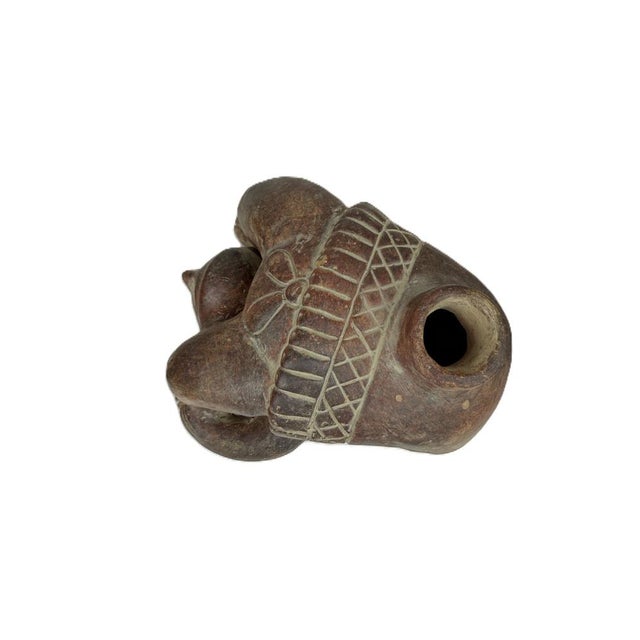 Pre-Columbian Mesoamerican Terracotta Vessel For Sale - Image 9 of 10
