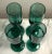 1980s Libbey Juniper Green Champagne Flutes - New in Box, S/12 For Sale - Image 5 of 11