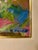 Modern Mid 20th Century Expressive Abstract Landscape Oil Painting, Double Matted With Gold Frame For Sale - Image 3 of 13