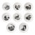 Vintage Spanish Bidasoa Bullfighting Porcelain Plates by Antonio Casero Set of 8 For Sale