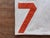 White 1960s Vintage Racehorse Saddle Cloth, #7 For Sale - Image 8 of 9