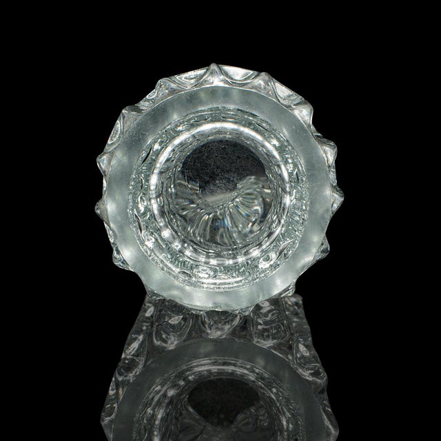 Transparent 1960's Vintage Designer Vase For Sale - Image 8 of 10
