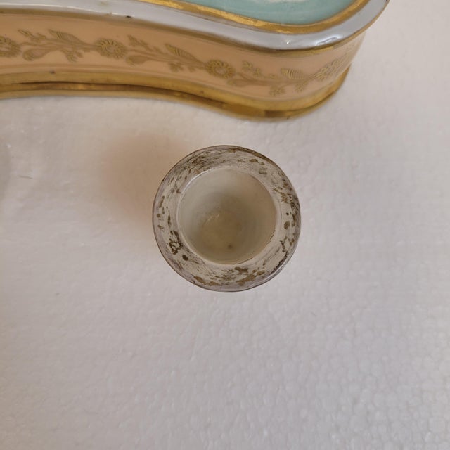 Inkwell or Writing Set in Porcelain by Jacob Petit, France, 19th Century For Sale - Image 16 of 18