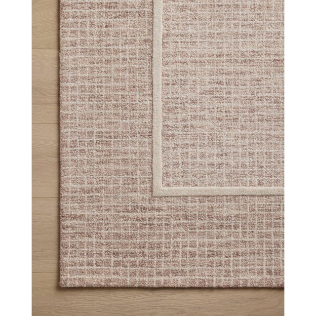 Loloi Rugs Chris Loves Julia x Loloi Briggs Blush / Ivory 2'-6" x 9'-9" Runner Rug For Sale - Image 4 of 5