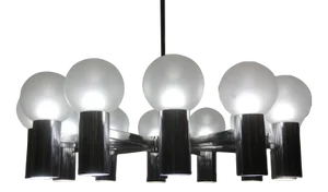 Large Mid-Century Italian Chandelier, 1960s
