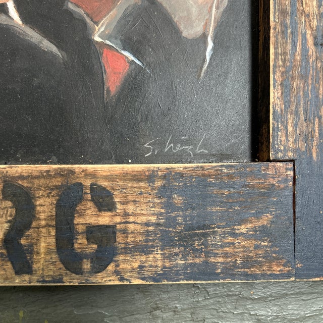 Contemporary Original Painting by Stephen Heigh “The Beatles, Cavern Club, Hamburg” For Sale - Image 4 of 7