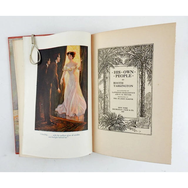 1900s Booth Tarkington Novels - a Pair For Sale - Image 4 of 8