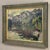 Antique Belgian Impressionist Oil Painting on Canvas by Albert Chavepeyer (1899-1986) 'River Landscape' For Sale - Image 4 of 16