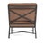 Brown Jordan Brown Jordan Venetian Lounge Chair, Textured Pewter frame with Fusion Clay fabric For Sale - Image 4 of 11