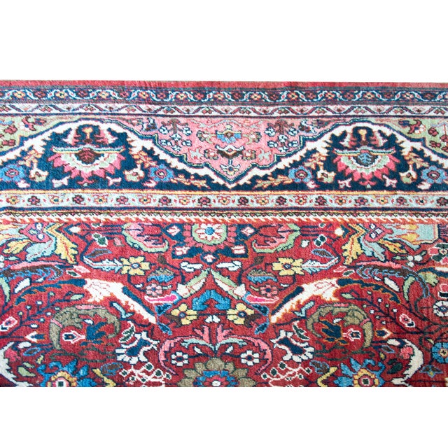 Early 20th Century Persian Mahal Rug For Sale - Image 13 of 16