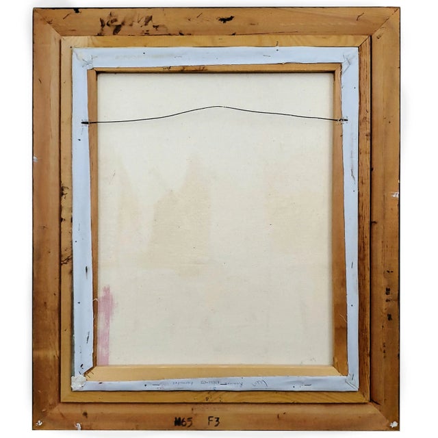 Oil Painting by Caroline Burnett Paris For Sale - Image 9 of 9