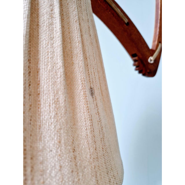 Scandinavian Teak Scissor Wall Light, 1960s For Sale - Image 10 of 16