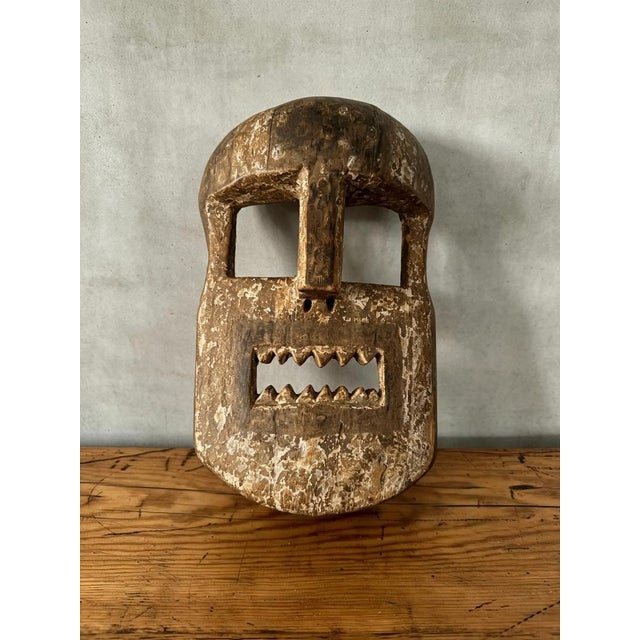 Kumu mask hand crafted divination mask from the Democratic Republic Of Congo. Believed to be from around 1900-1940s. Kumu...