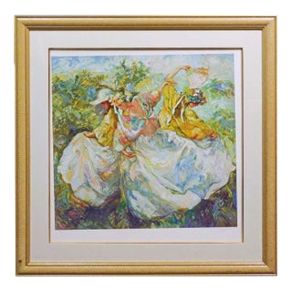 Royo "Allegona De La Danza" Signed Numbered Serigraph on Paper For Sale
