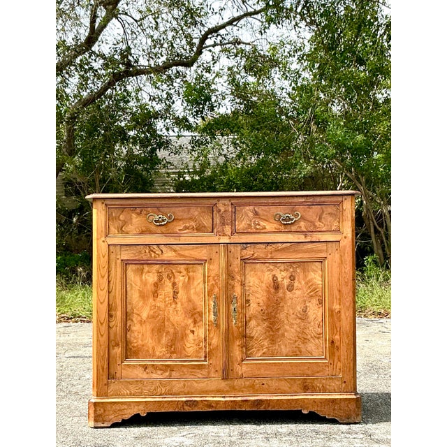 Vintage Boho 19th Century Burl Sideboard For Sale - Image 10 of 12