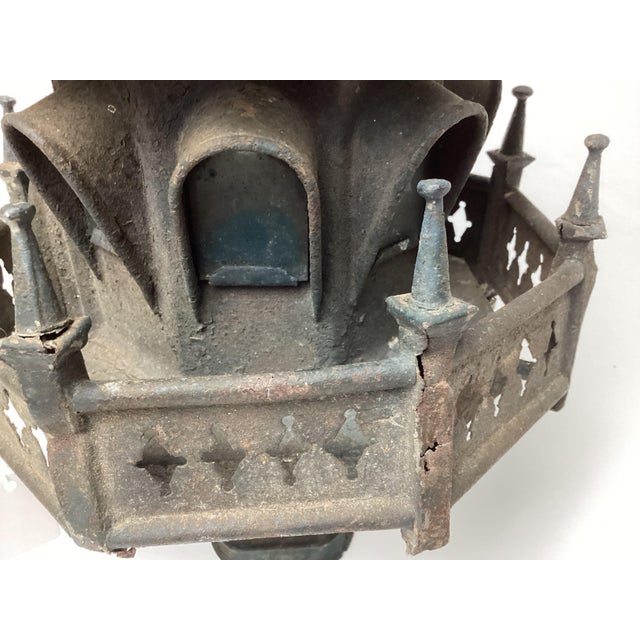 Mid 19th Century Victorian Folk Art Zinc Bird House For Sale - Image 4 of 9