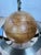 Vintage Hollywood Regency Steel, Brass & Glass Globe Side Table For Sale - Image 10 of 11