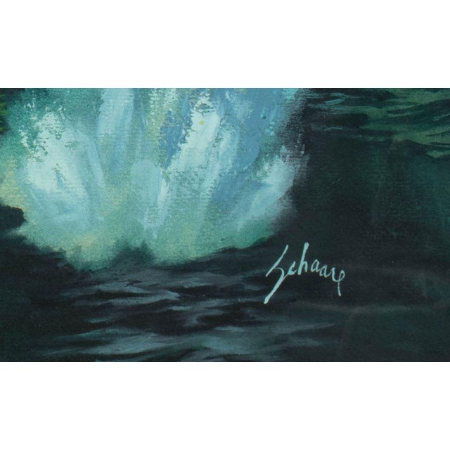 Harry Schaare (American, 1922-2008), "The Lonely Command", Gouache and Acrylic on Paper mounted to Board, titled to verso,...