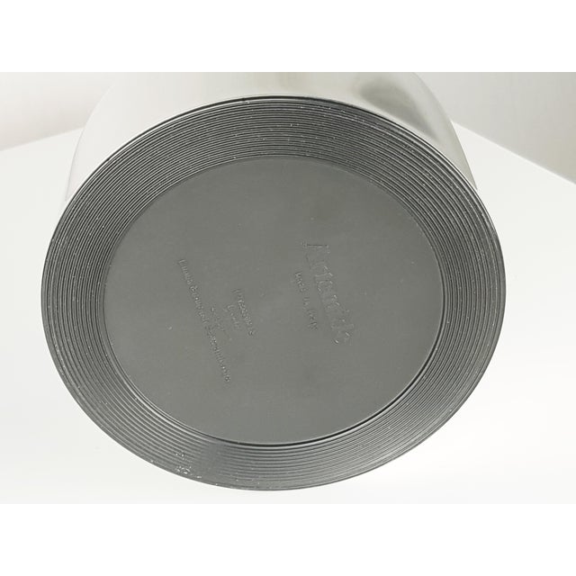 Metal Steel and Black Plastic Table Ashtray by Emma Gismondi Schweinberger for Artemide, 1960s For Sale - Image 7 of 11