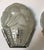 Pair of French Art Deco wall sconces signed by the French artist “Degue” in clear frosted glass shades with floral motif....