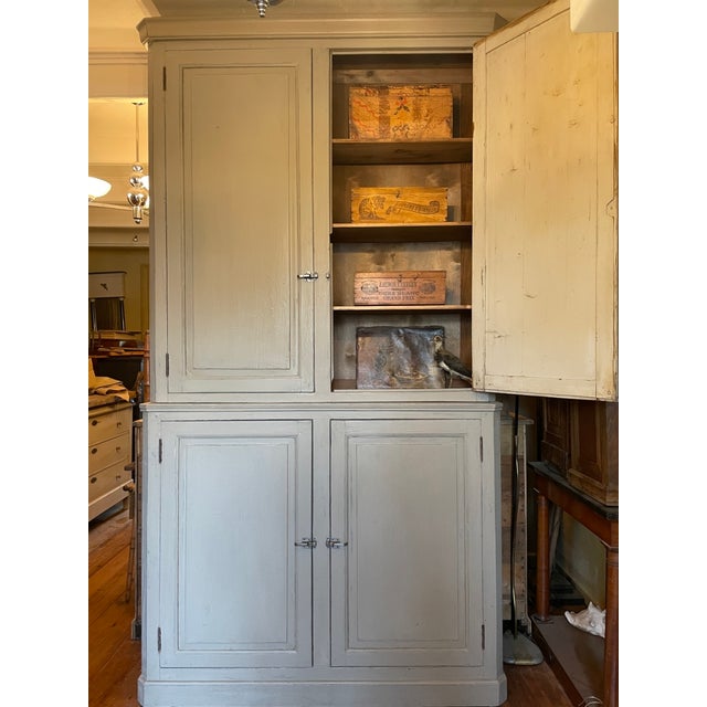 Tall French Display Kitchen Cabinet, 1900s For Sale - Image 3 of 18