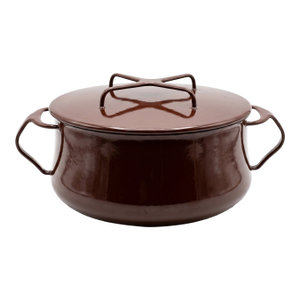 Vintage Dansk Kobenstyle Enamel Casserole / Dutch Oven