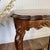 Mid 20th Century Walnut Hand-Carved French Provincial Side Table For Sale - Image 10 of 15