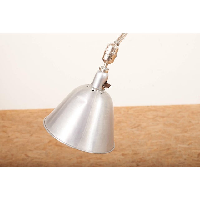 Adjustable Telescopic Wall or Ceiling Lamp in Painted & Chromed Metal by Johan Petter Johansson for Triplex Fabriken For Sale - Image 10 of 17