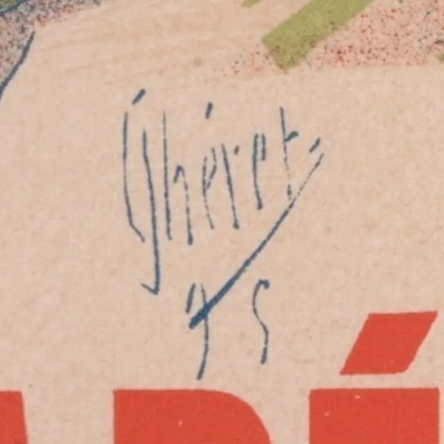 J. Chéret, Quinquina Dubonnet from Les Maîtres de L'Affiche, 1898, Original Lithograph For Sale - Image 8 of 12