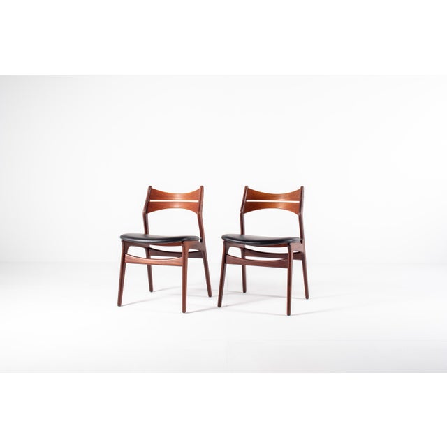 Model 310 Chairs by Erik Buch, 1950s, Set of 2 For Sale - Image 9 of 15