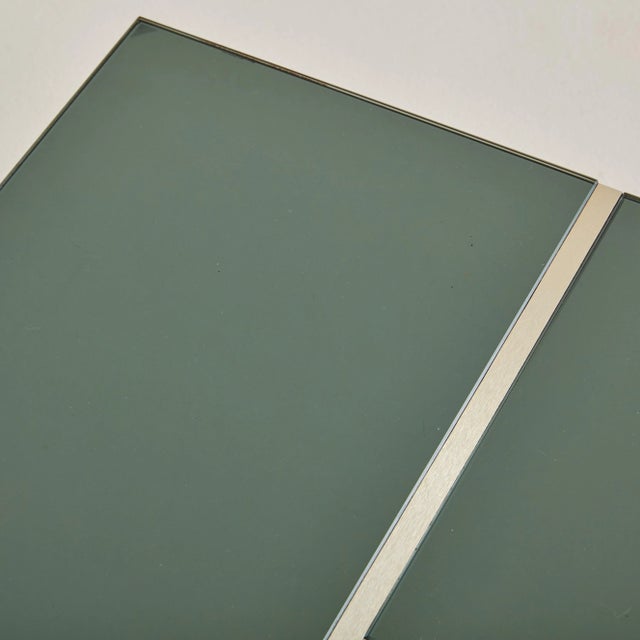 Wood ‘Shilling’ Mirrored Coffee Table by Giovanni Ausenda, Guido Baldo Grossi For Sale - Image 7 of 11