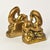 Mid-Century Modern MCM Gold Horse Bookends For Sale - Image 3 of 11
