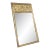 1920s Neoclassical Style Gilt Wall Trumeau Mirror For Sale