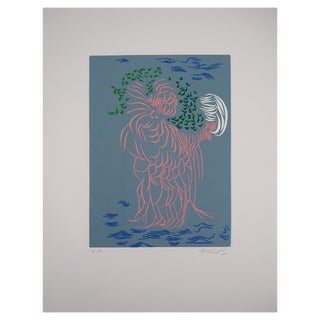 Jacques Herold, Mère Nature, 1975, Original Etching For Sale