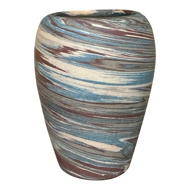 Arts & Crafts Niloak Cabinet Vase For Sale