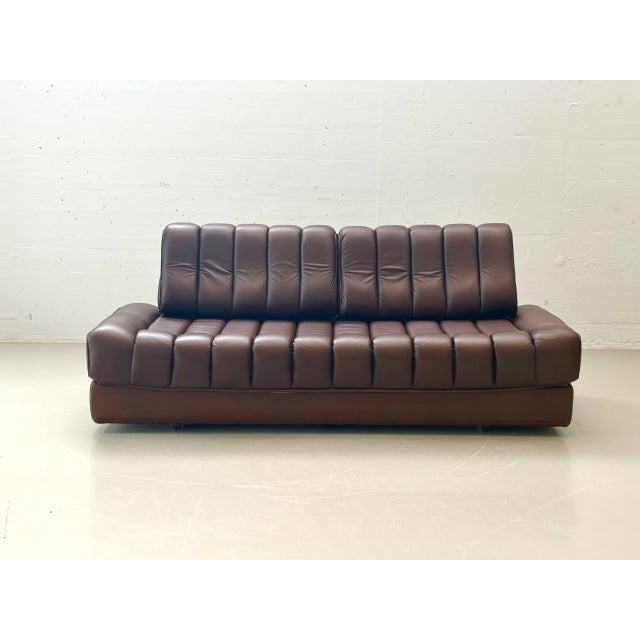 DS-85 Sofa Bed in Cognac Brown by de Sede, Switzerland, 1960s For Sale - Image 6 of 18