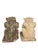 Stone A Pair of Vintage Seated Cast Stone Gargoyle Garden Statues For Sale - Image 7 of 12