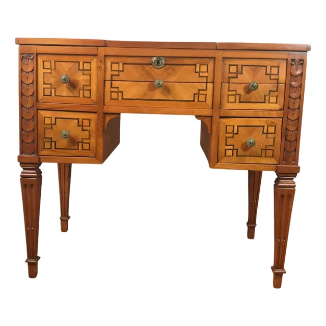 Antique German Neoclassical Dressing Table, 1780 For Sale