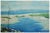 Gorgeous period painting of the Cape Cod Lighthouse with dunes and beach in the foreground by L. Clogston (American, 20th...