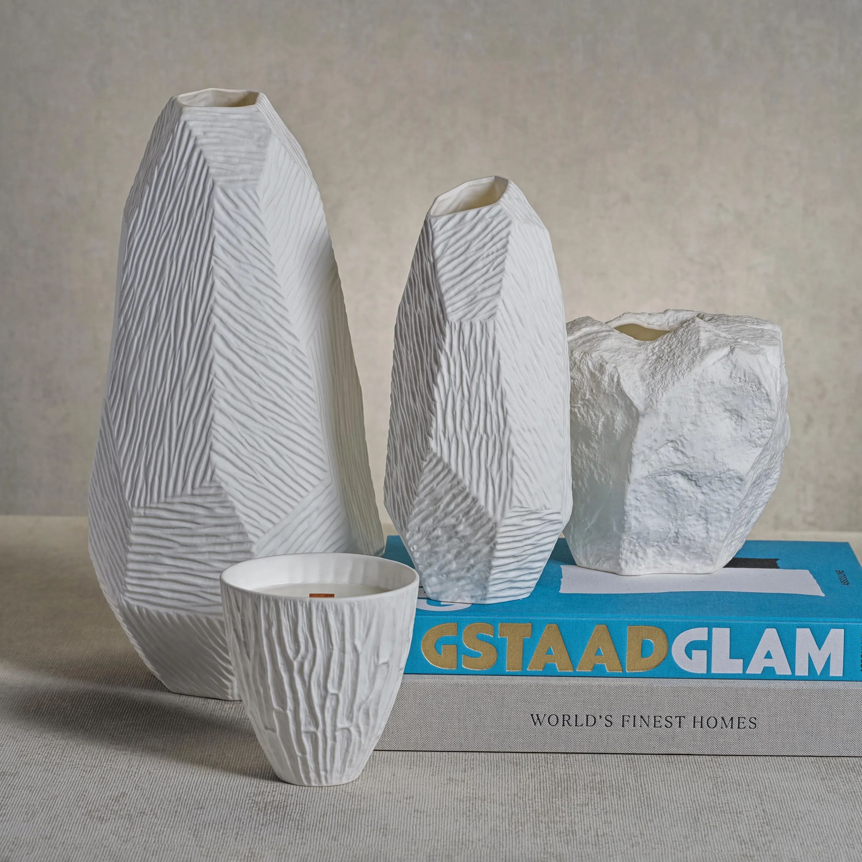 Vase Fremont Faceted - Thumbnail 4