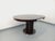 Vintage Round Dining Table in Ebony Wood and Chrome-Plated Metal, 1970s For Sale - Image 16 of 18