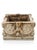 Vintage Neoclassical Cast Stone Planter With Ram's Head and Lion Masks For Sale - Image 4 of 12