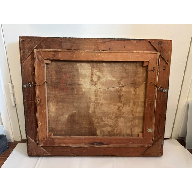 Early 20th Century French Painting of a Town For Sale - Image 12 of 12