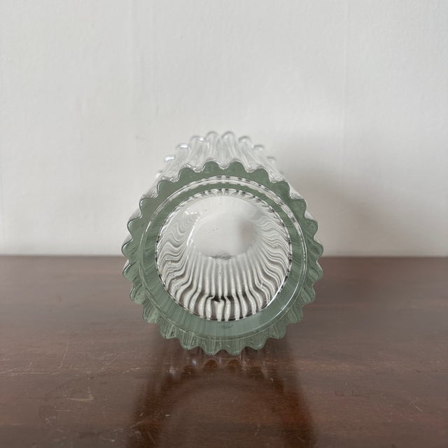 Cristal d'Arques "Athena" Crystal Vase, Vintage by Luminarc For Sale In Philadelphia - Image 6 of 7